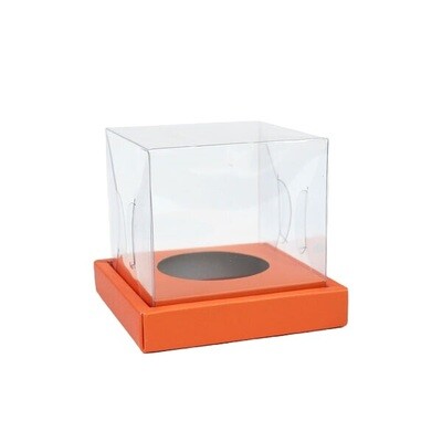 CUPCAKE BOX ORANGE 20&#39;s