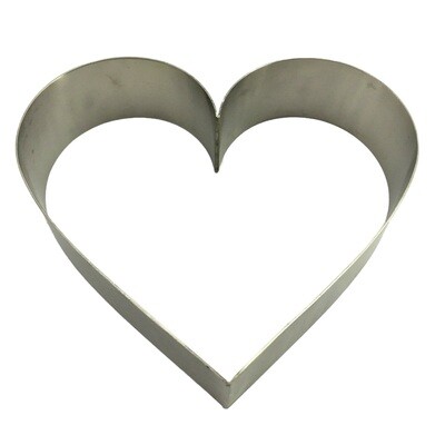AT S/S CAKE RING HEART 6&quot; X 1½&quot;
