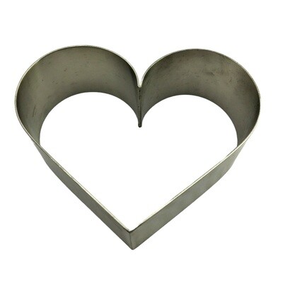 AT S/S CAKE RING HEART 4&quot; X 1½&quot;