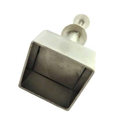 AT S/S PULVORON MOULD SQUARE 1¼&quot; X 1¼&quot; X ⅝&quot;