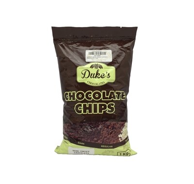DUKE&#39;S SEMI-SWEET CHOCOLATE CHIPS 1kg