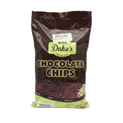 DUKE&#39;S REGULAR CHOCOLATE CHIPS 1kg