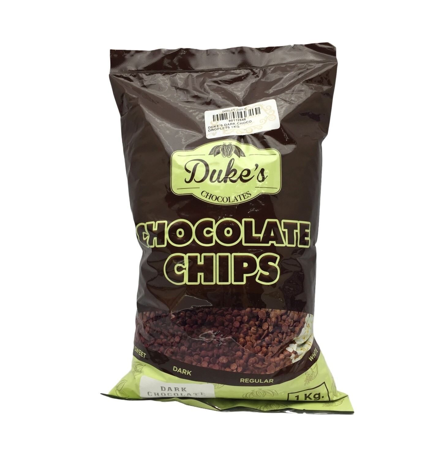 DUKE&#39;S DARK CHOCOLATE CHIPS 1kg