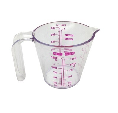 PLASTIC MEASURING CUP (T5002) 250ml