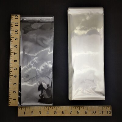 MEG 4½&quot; X 11&quot; OPP PLASTIC W/ ADHESIVE 100`S