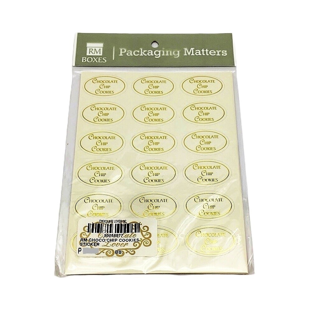 RM CHOCOLATE CHIP COOKIES STICKER