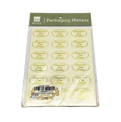 RM CHOCOLATE CHIP COOKIES STICKER
