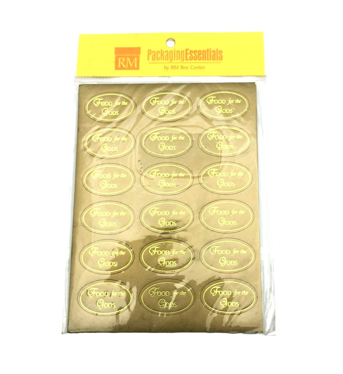RM FOOD FOR THE GODS STICKER
