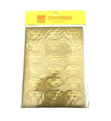 RM FOOD FOR THE GODS STICKER