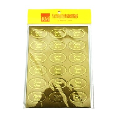 RM SUGAR FREE STICKER