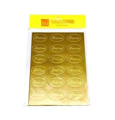 RM FRUIT CAKE STICKER