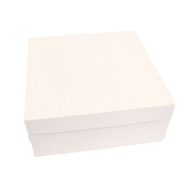 11&quot; X 11&quot; X 4½&quot; ALL WHITE BOX 10&#39;s