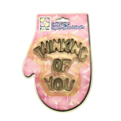 CC58 COOKIE CUTTER THINKING OF YOU DESIGN