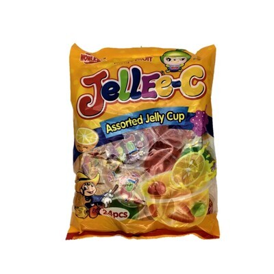 JELLEE-C ASSTD. JELLY CUP 24&#39;s