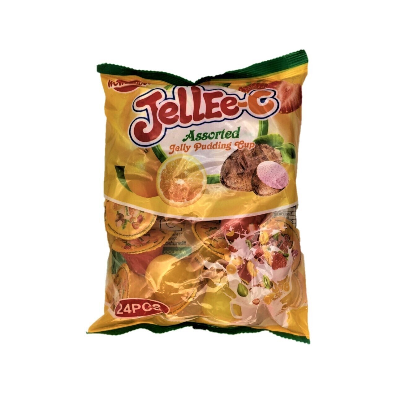 JELLEE-C ASSTD. JELLY PUDDING CUP 24&#39;s