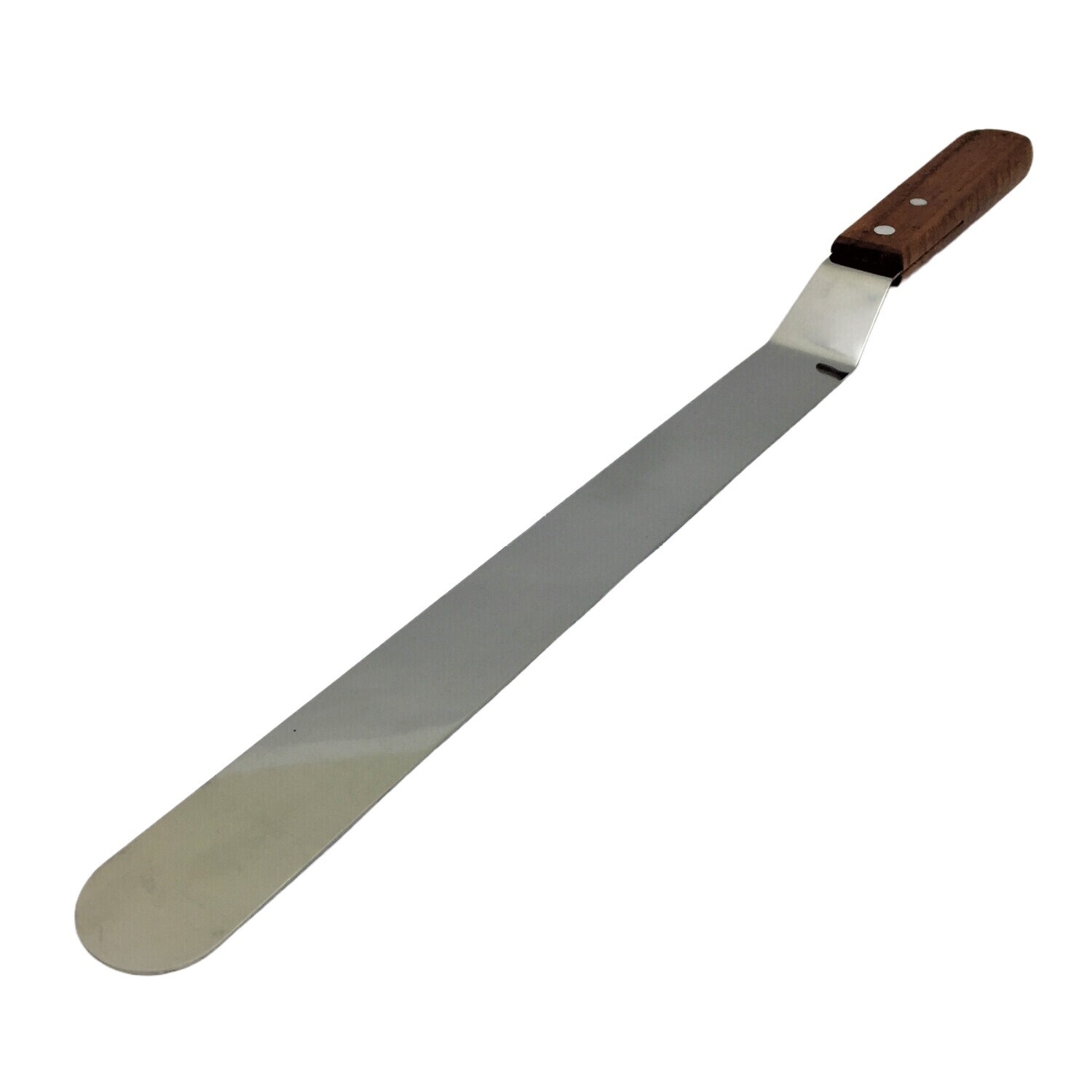 WHSA-12 S/S ICING SPATULA ANGLED 12&quot;