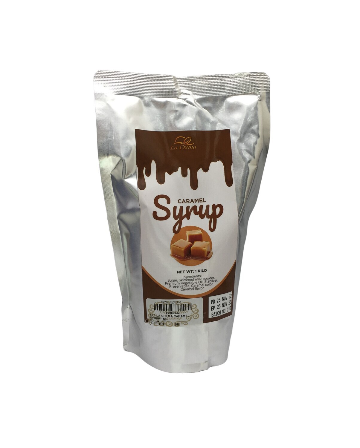 LA CREMA CARAMEL SYRUP 1kg