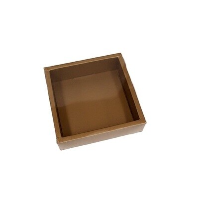 4&quot; X 4&quot; X 1¼&quot; PRIME GIFT BOX CLASSIC GOLD 20&#39;s