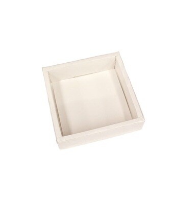 4&quot; X 4&quot; X 1¼&quot; PRIME GIFT BOX PURE WHITE 20&#39;s