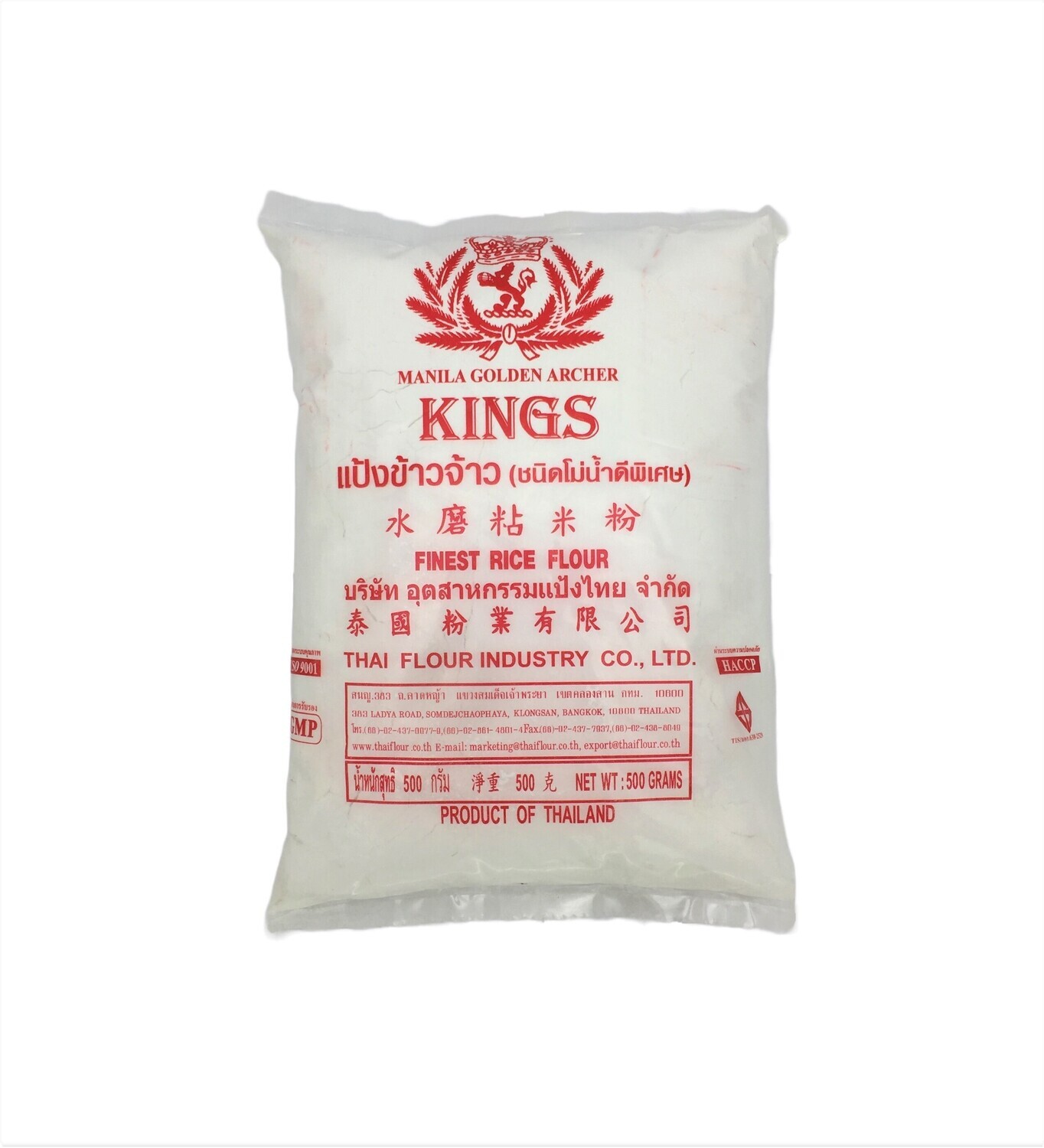 KINGS FINEST RICE FLOUR 500G