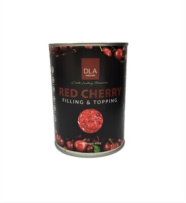 DLA LA FRUTA 50% RED CHERRY FILLING &amp; TOPPING 610g