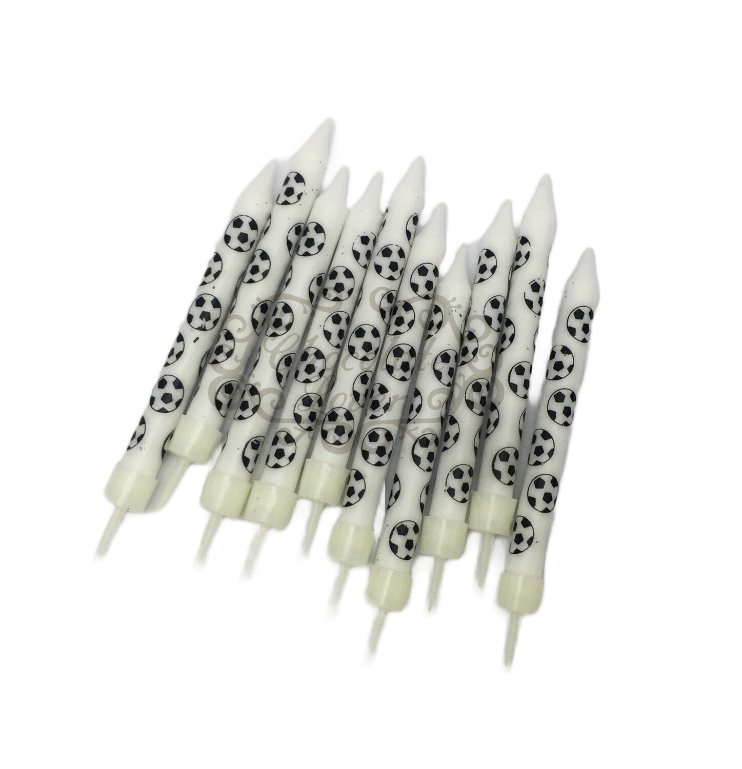 FANCY PEPPERMINT CANDLE SOCCER (KD176) 10&#39;s