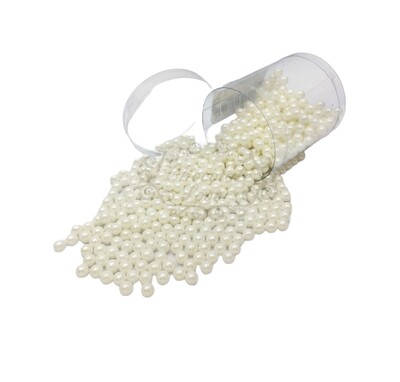 SL064 DRAGEES PEARL 6mm