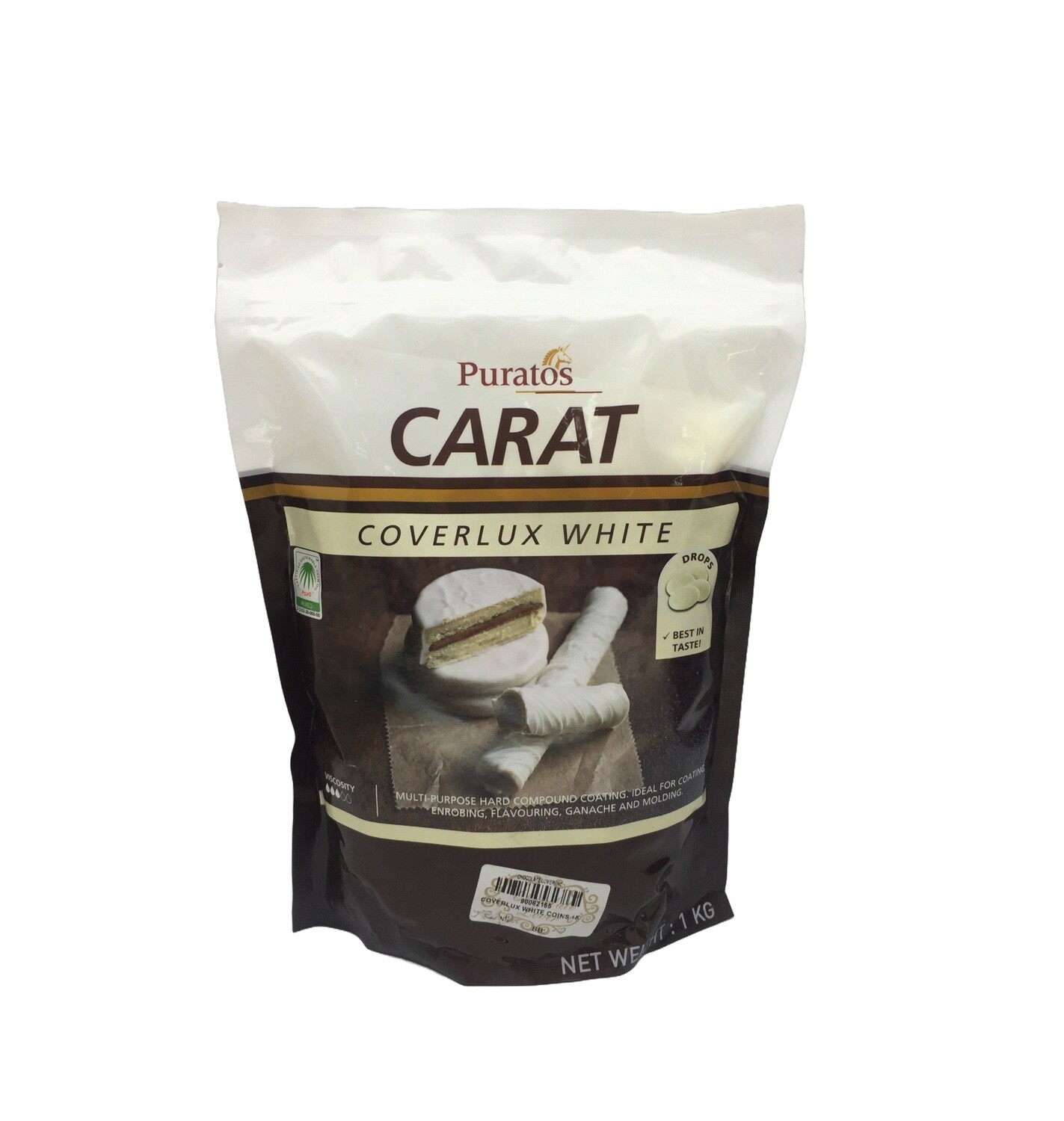 PURATOS CARAT COVERLUX WHITE COINS