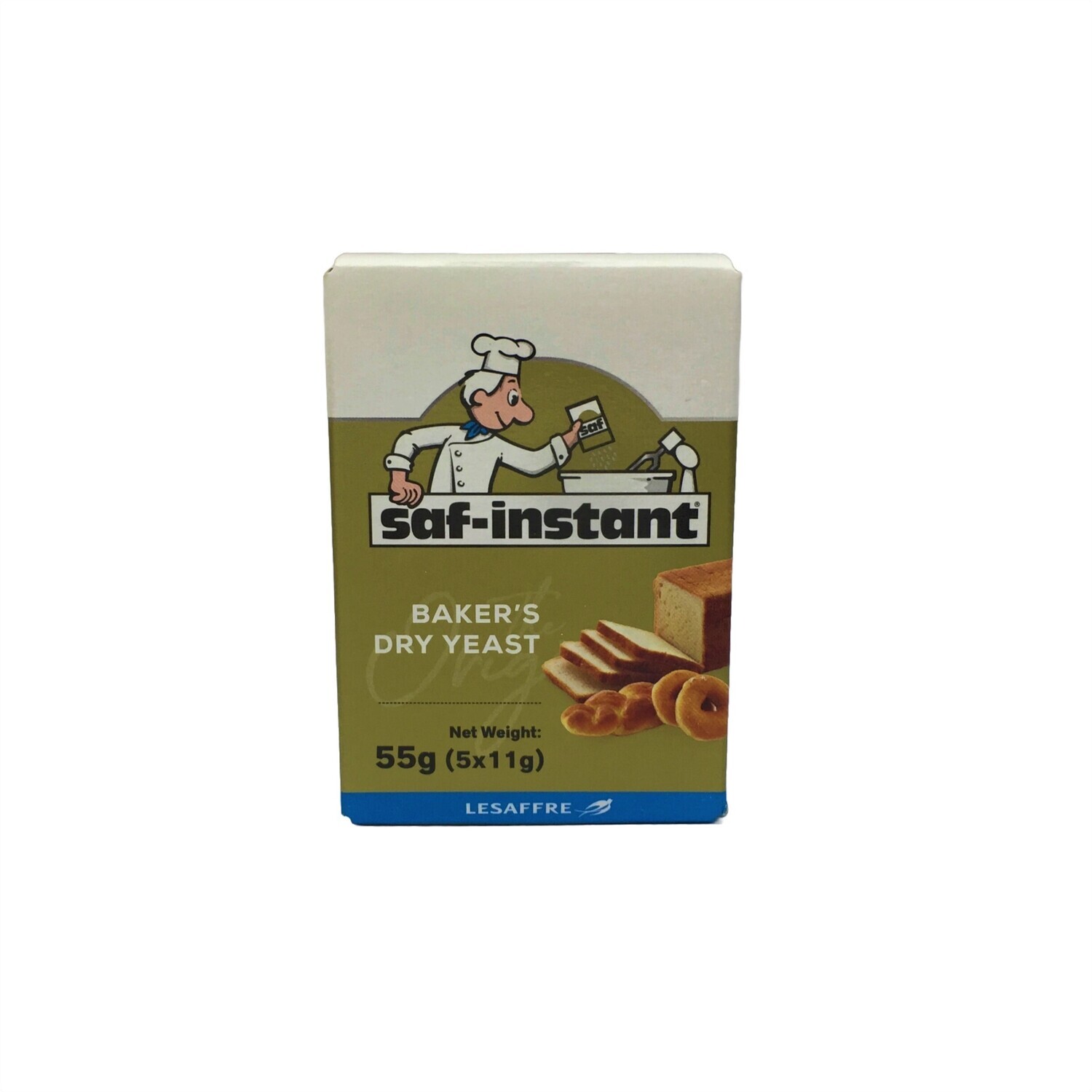 SAF INSTANT DRY YEAST (5x11g) 55g