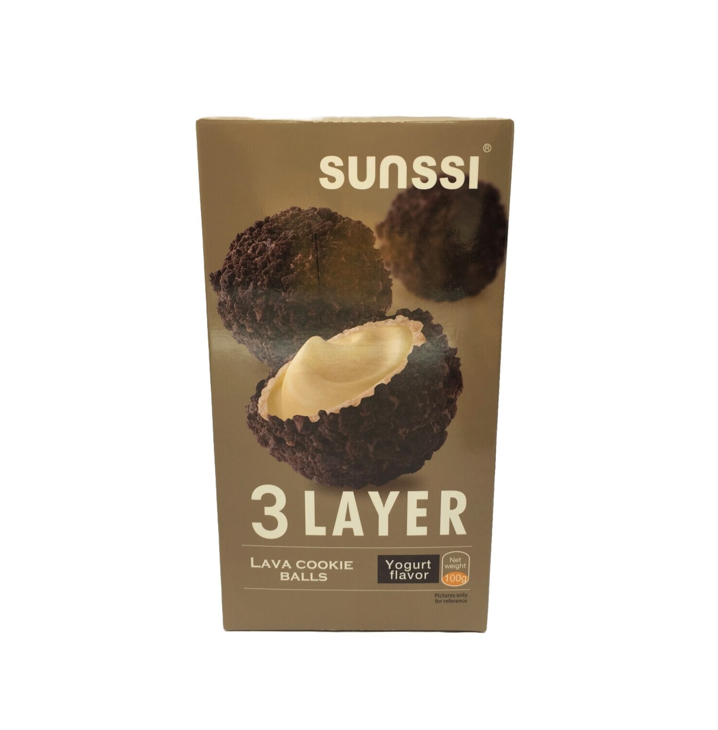 SUNSSI LAVA COOKIE BALLS YOGURT 100g