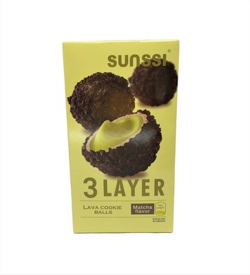 SUNSSI LAVA COOKIE BALLS MATCHA 100g