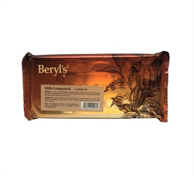 BERYL&#39;S MILK CHOCOLATE COMPOUND 200g