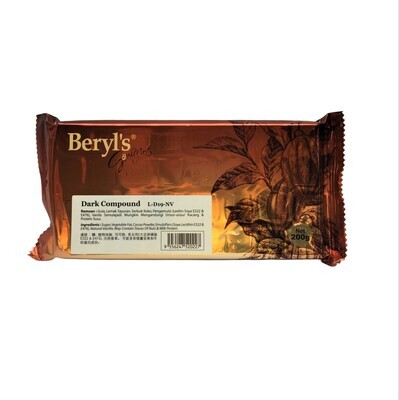 BERYL&#39;S 19% DARK CHOCOLATE COMPOUND 200g
