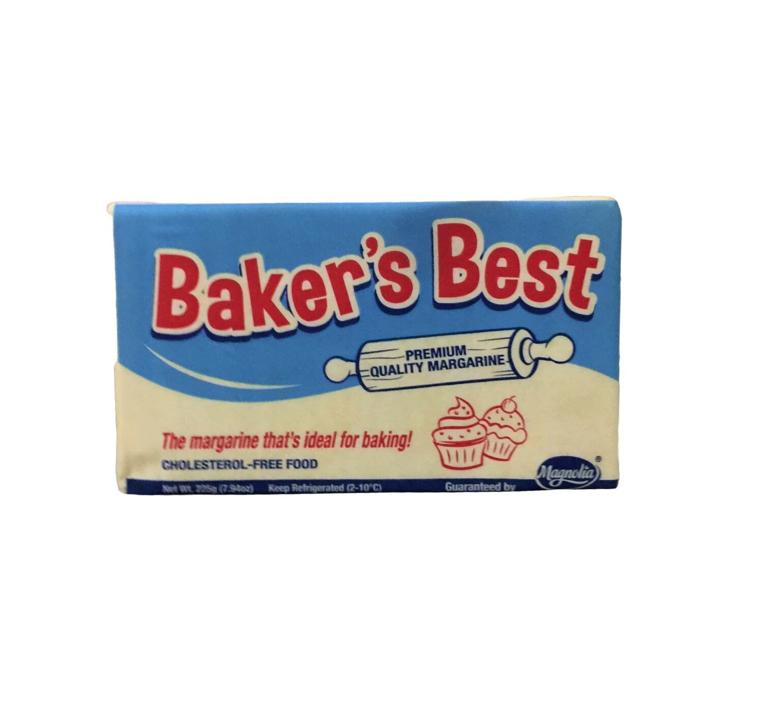 MAGNOLIA BAKER&#39;S BEST MARGARINE 225G