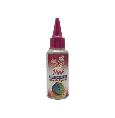 SUGAR KING  BAKER&#39;S FOOD COLORING GEL PINK 30g
