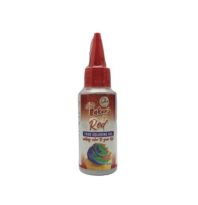 SUGAR KING  BAKER&#39;S FOOD COLORING GEL RED 30g
