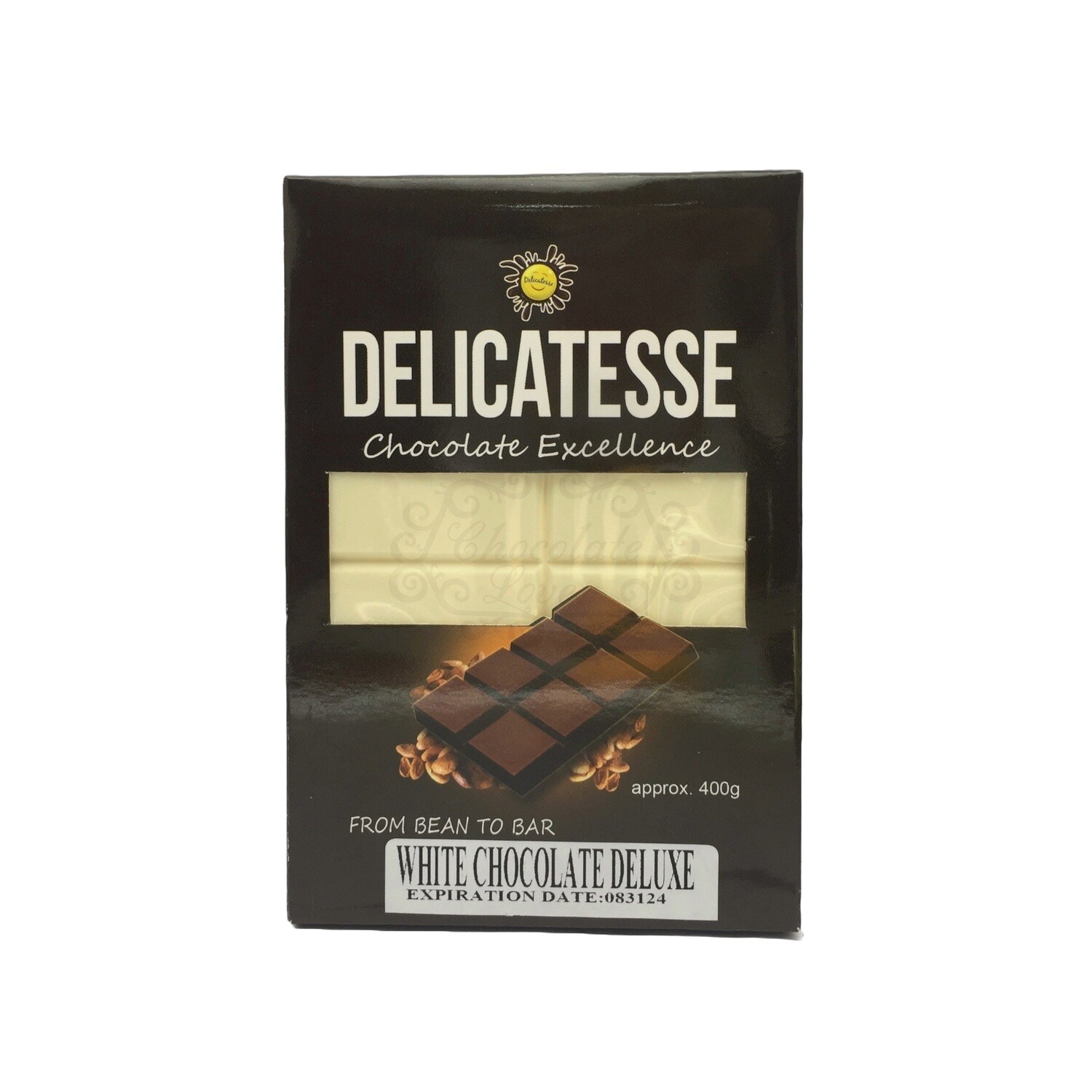 DELICATESSE WHITE CHOCOLATE DELUXE 400g