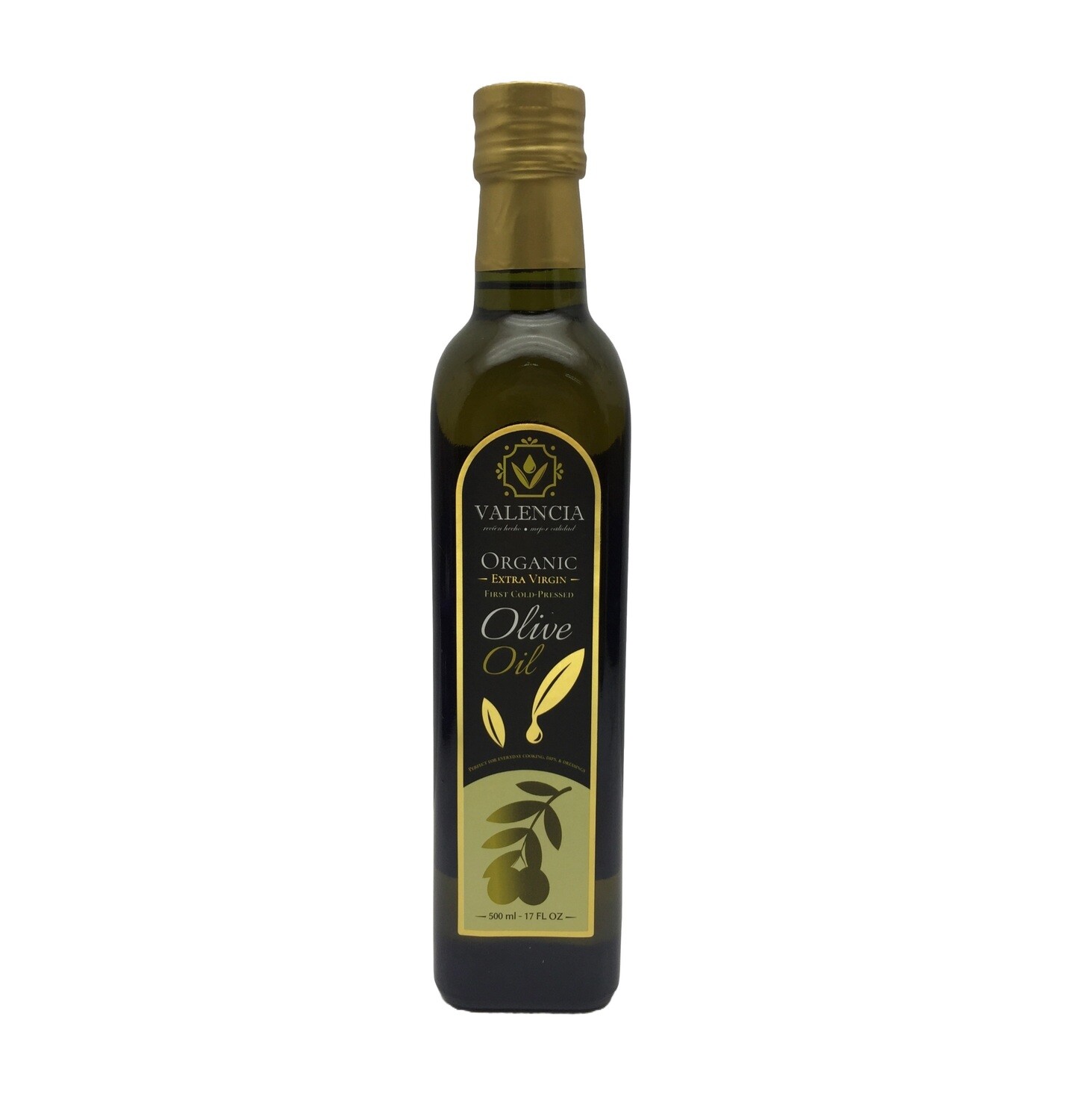 VALENCIA ORGANIC EXTRA VIRGIN OLIVE OIL 500ml
