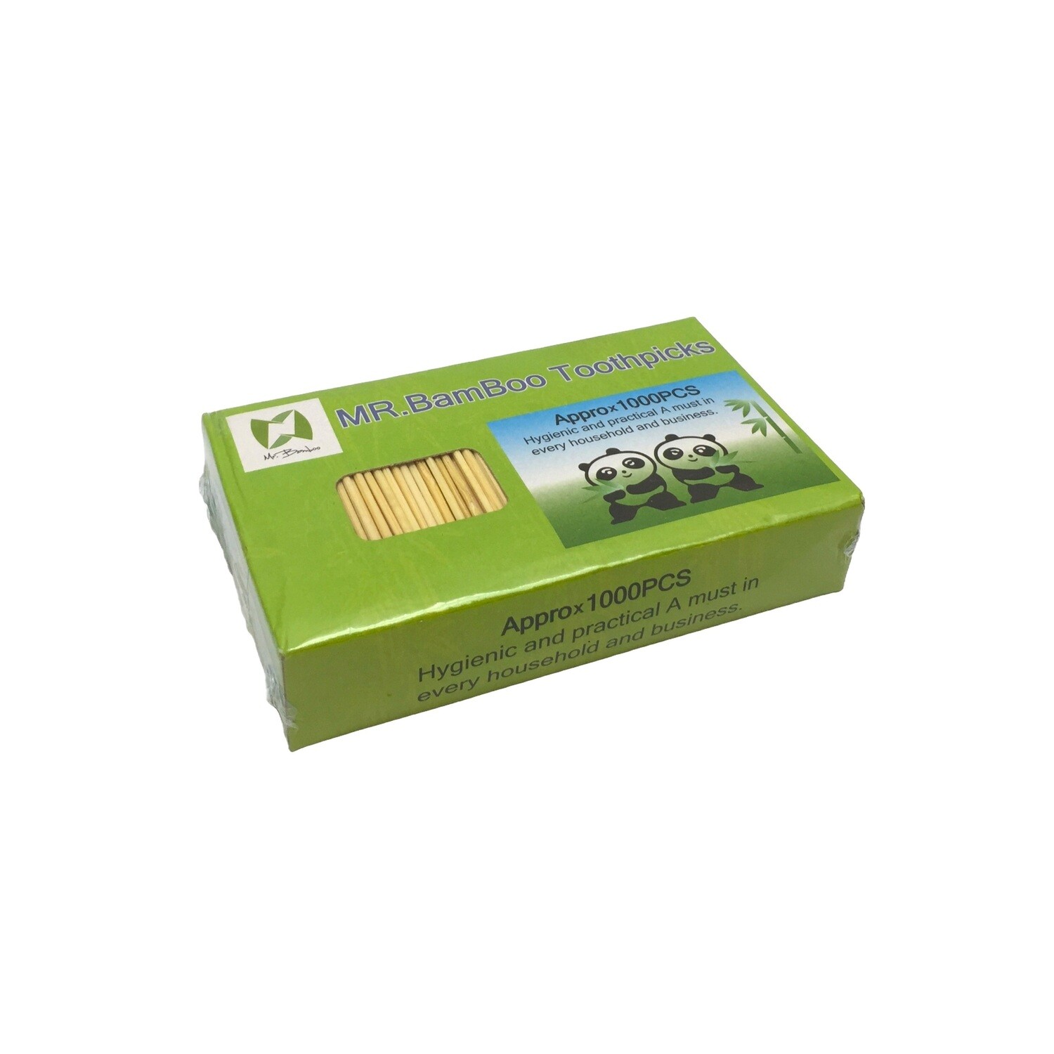 MR. BAMBOO TOOTHPICK 1000pcs
