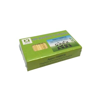MR. BAMBOO TOOTHPICK 1000pcs