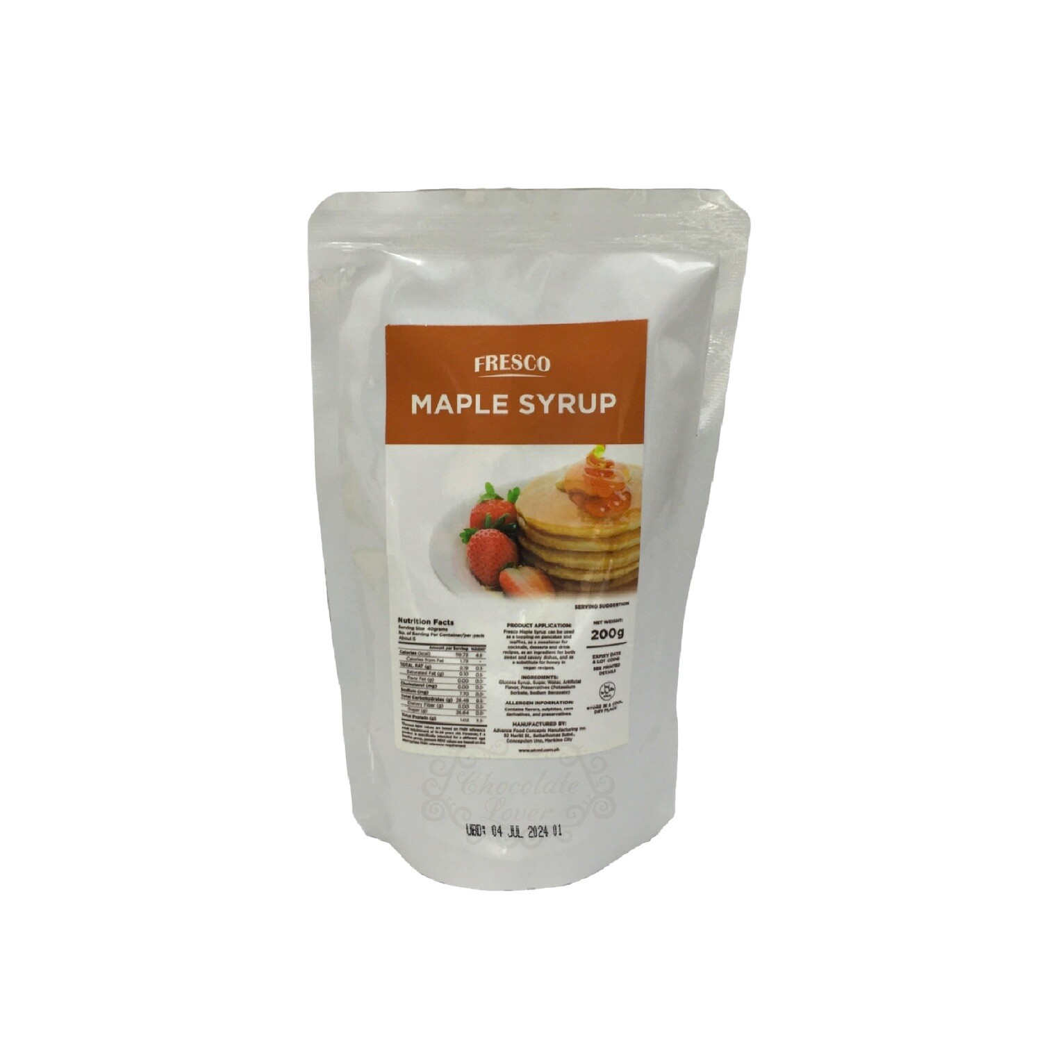 FRESCO MAPLE SYRUP 200g