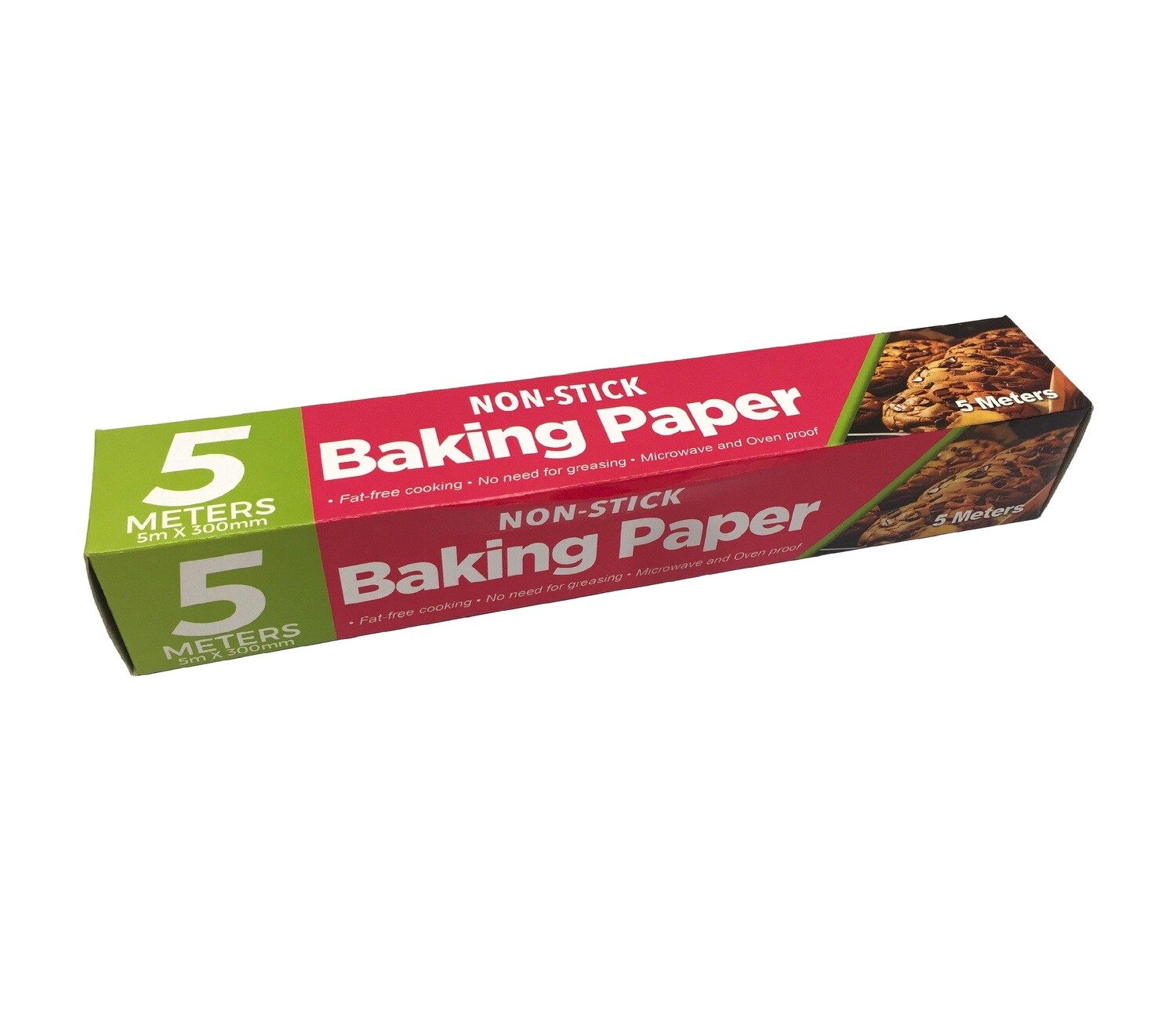 PINK NON-STICK BAKING PAPER 5M