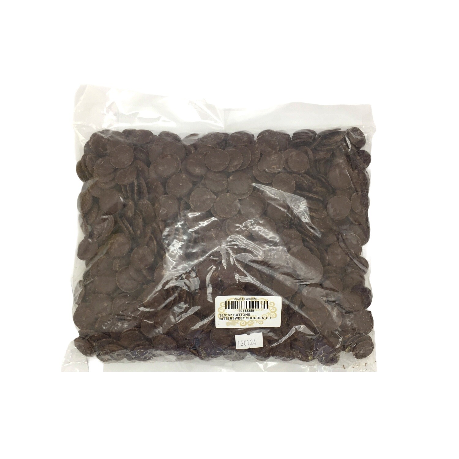 DELICATESSE BITTERSWEET CHOCOLATE BUTTONS 1kg
