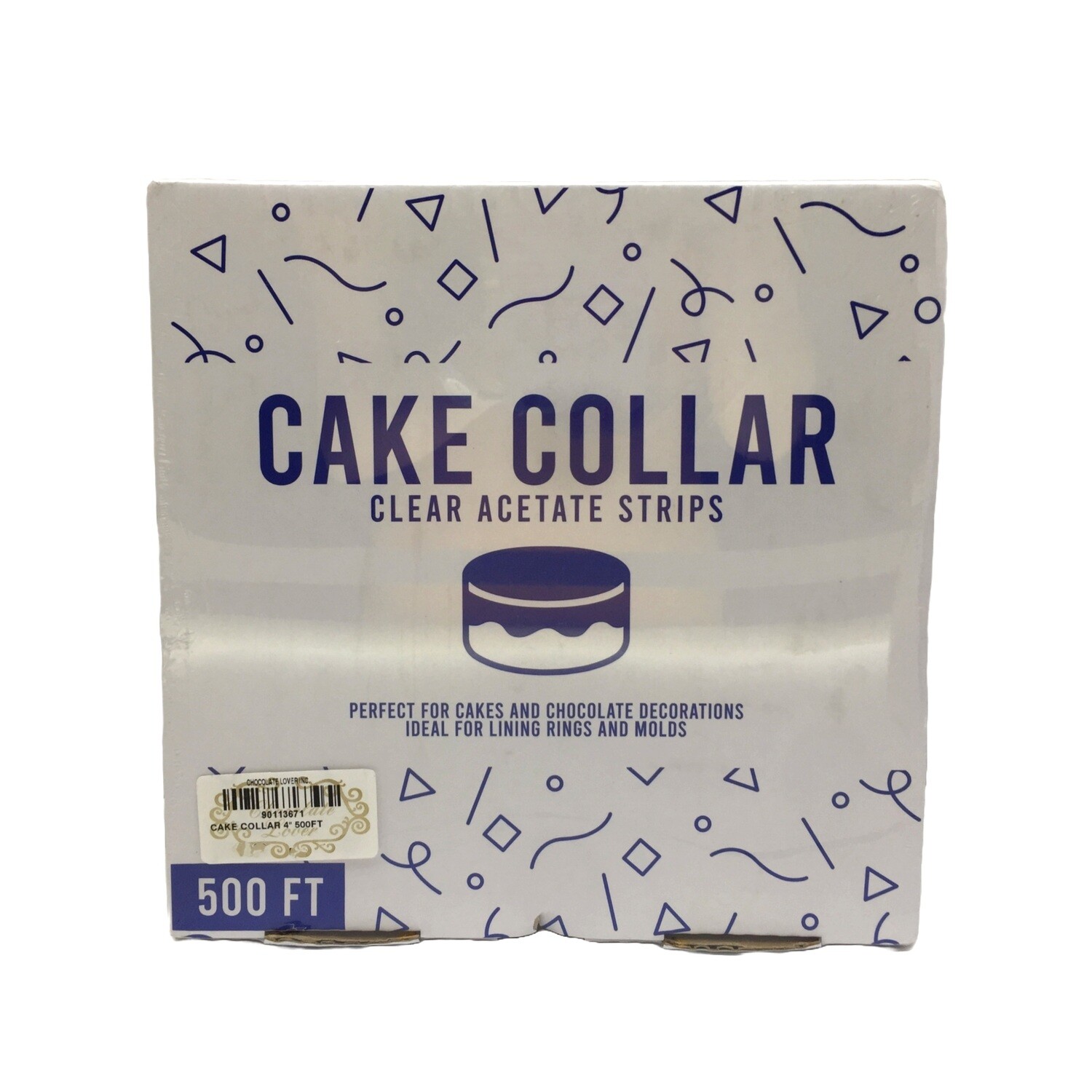 CAKE COLLAR 4&quot; 500FT