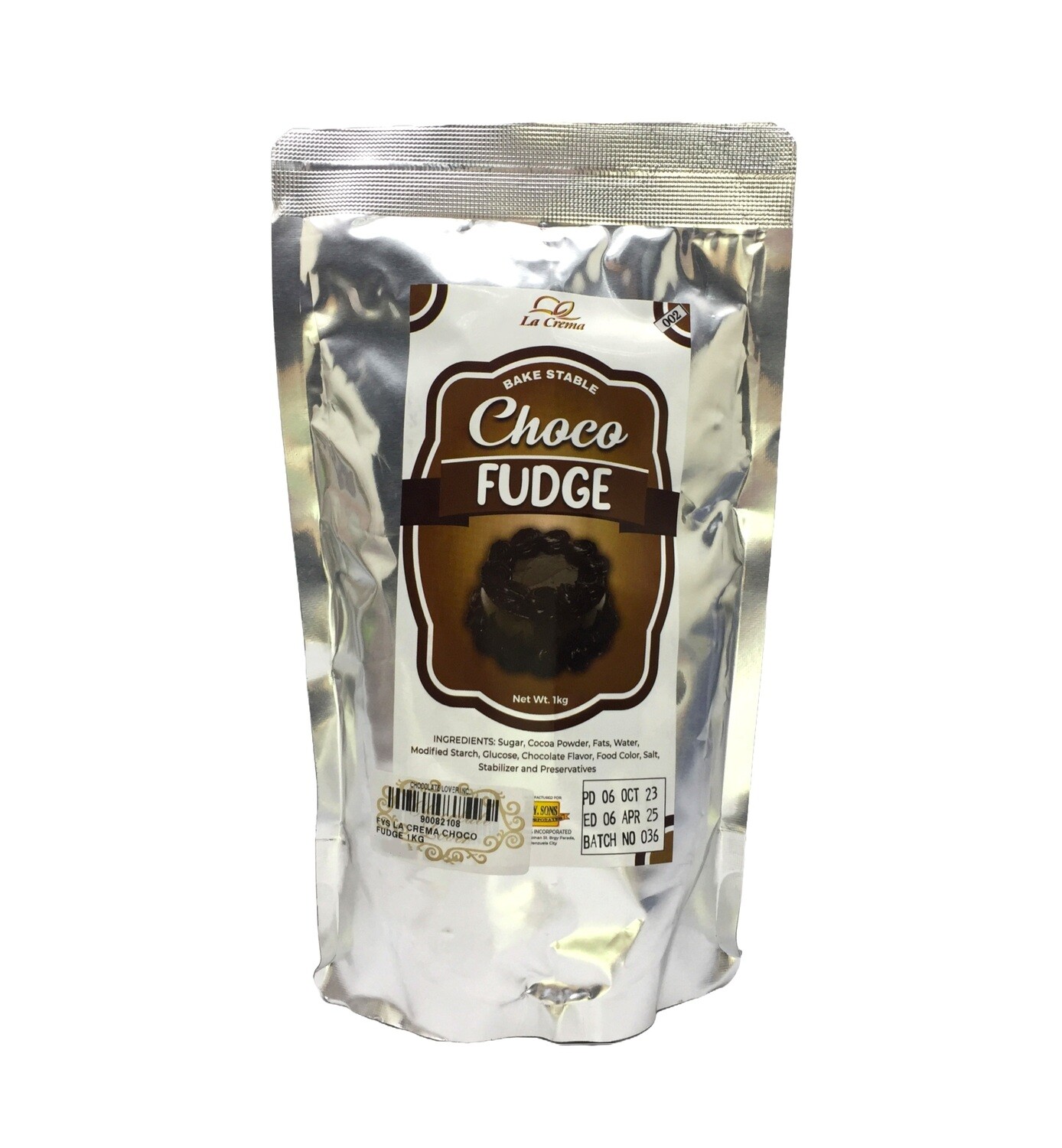 LA CREMA CHOCOLATE FUDGE 1kg