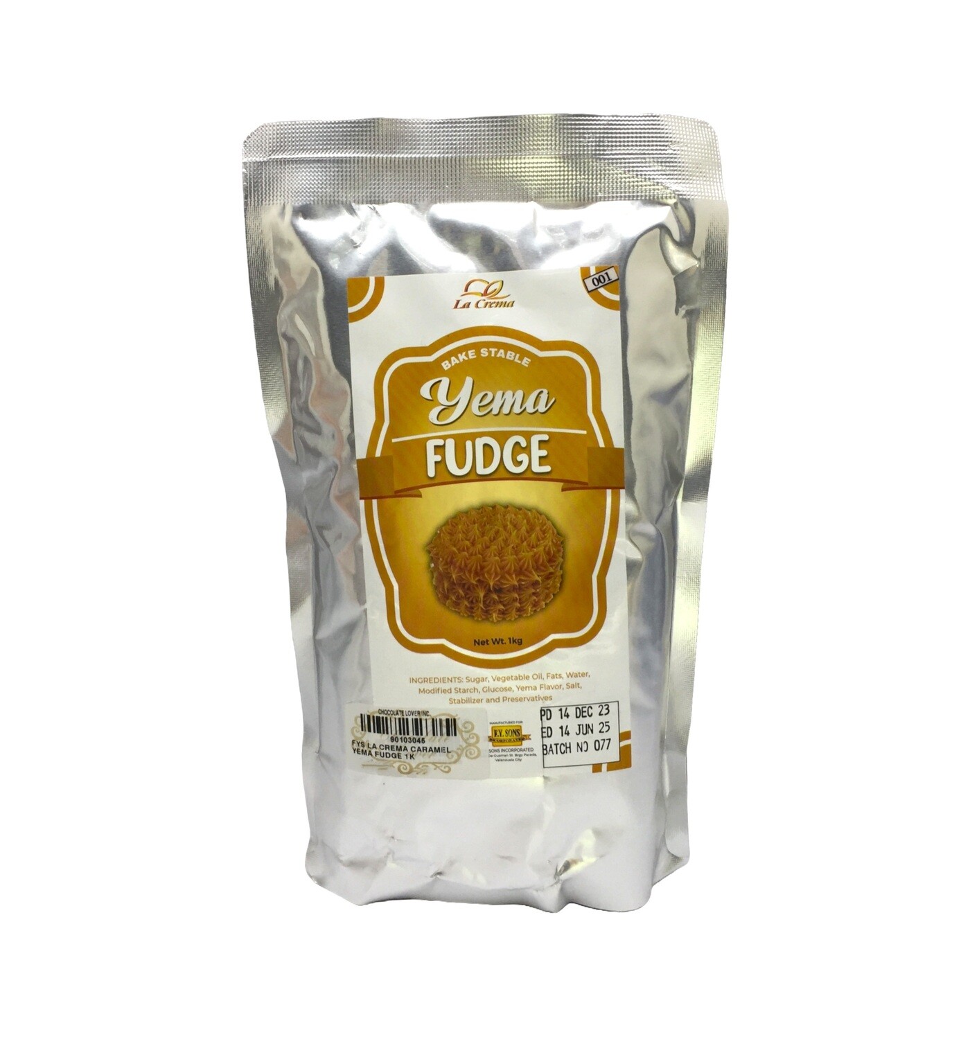 LA CREMA CARAMEL YEMA FUDGE 1kg