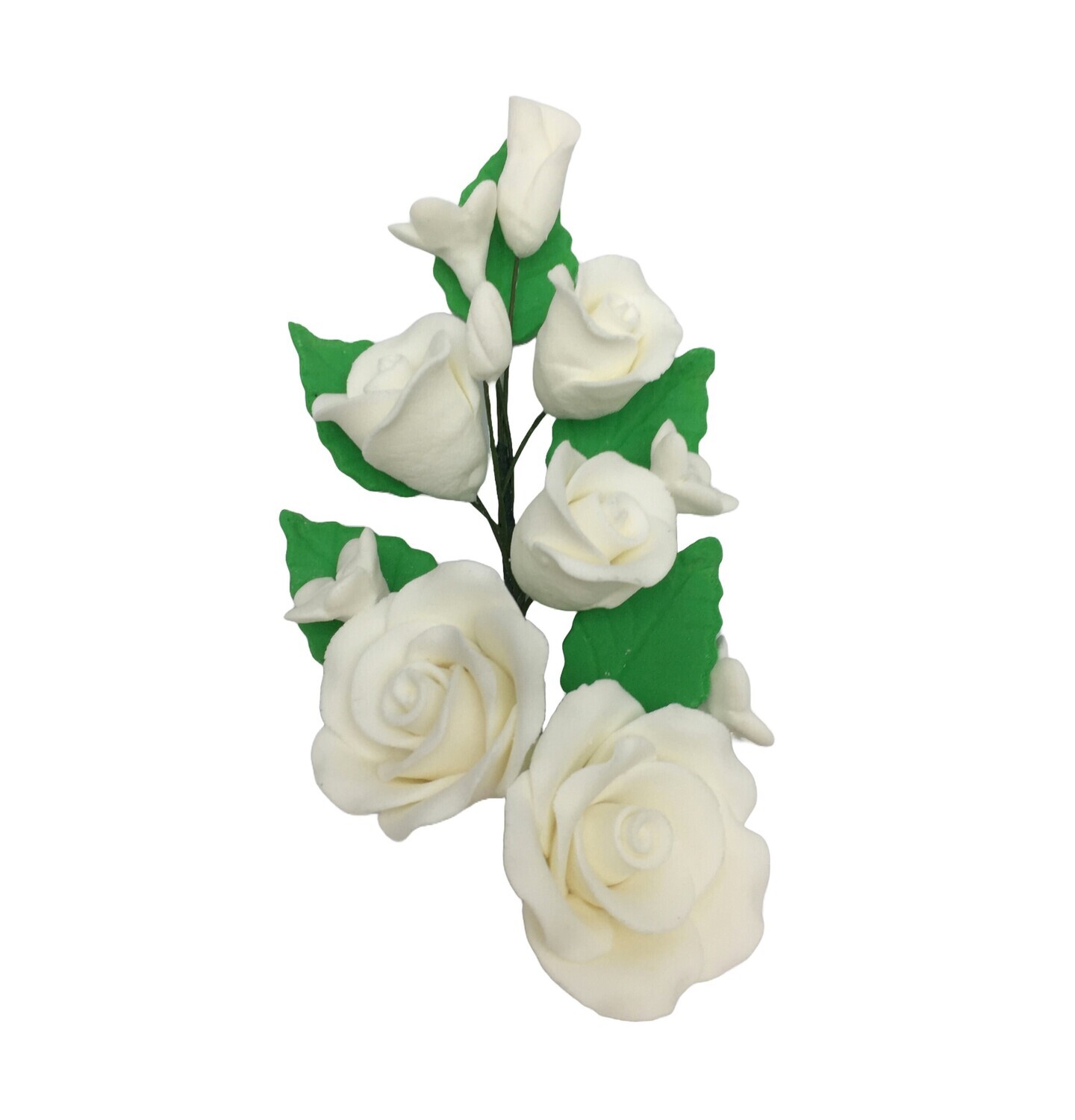 SL0576 ROSE SPRAY FLOWER TOPPER SMALL