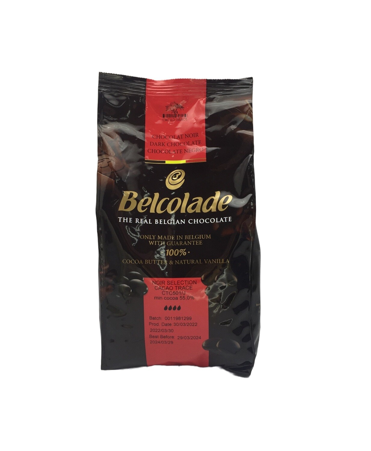 PURATOS BELCOLADE NOIR SELECTION DARK 55% (C501) 1kg