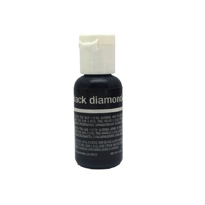 CHEFMASTER LIQUA GEL BLACK DIAMOND 0.7oz