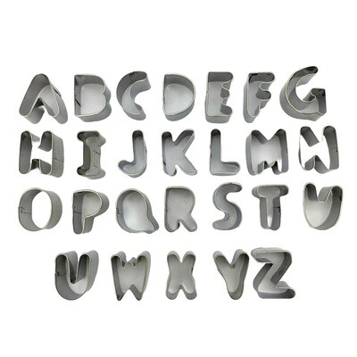 SL0226 ALPHABET COOKIE CUTTER (DS-178)